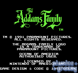 Addams Family, The screenshot 1