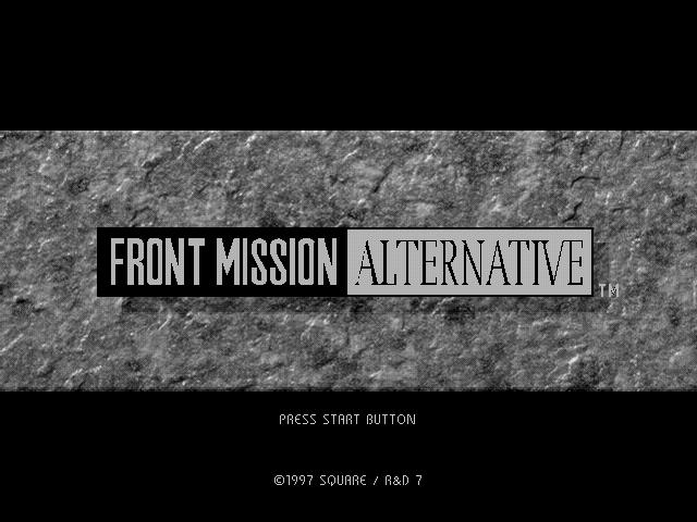 Front Mission Alternative screenshot 1