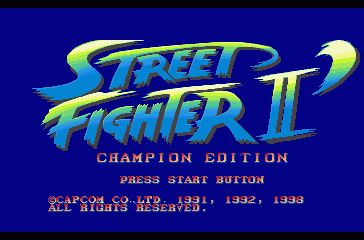 Street Fighter II: Champion Edition screenshot 1