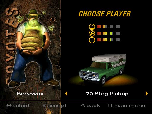 Vigilante 8 screenshot 2